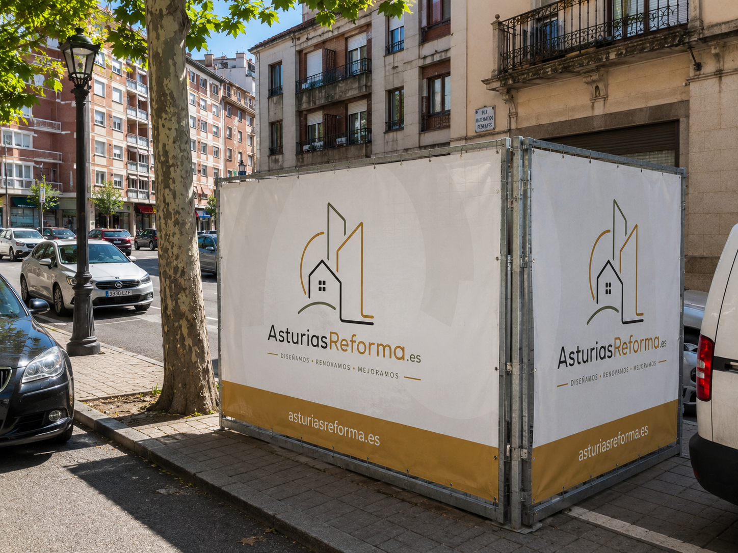 Contenedor de obra Asturias